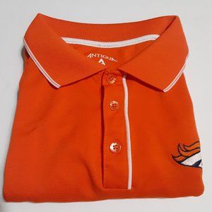 Antiqua Men's Denver Bronco's Polo Shirt in Size XL